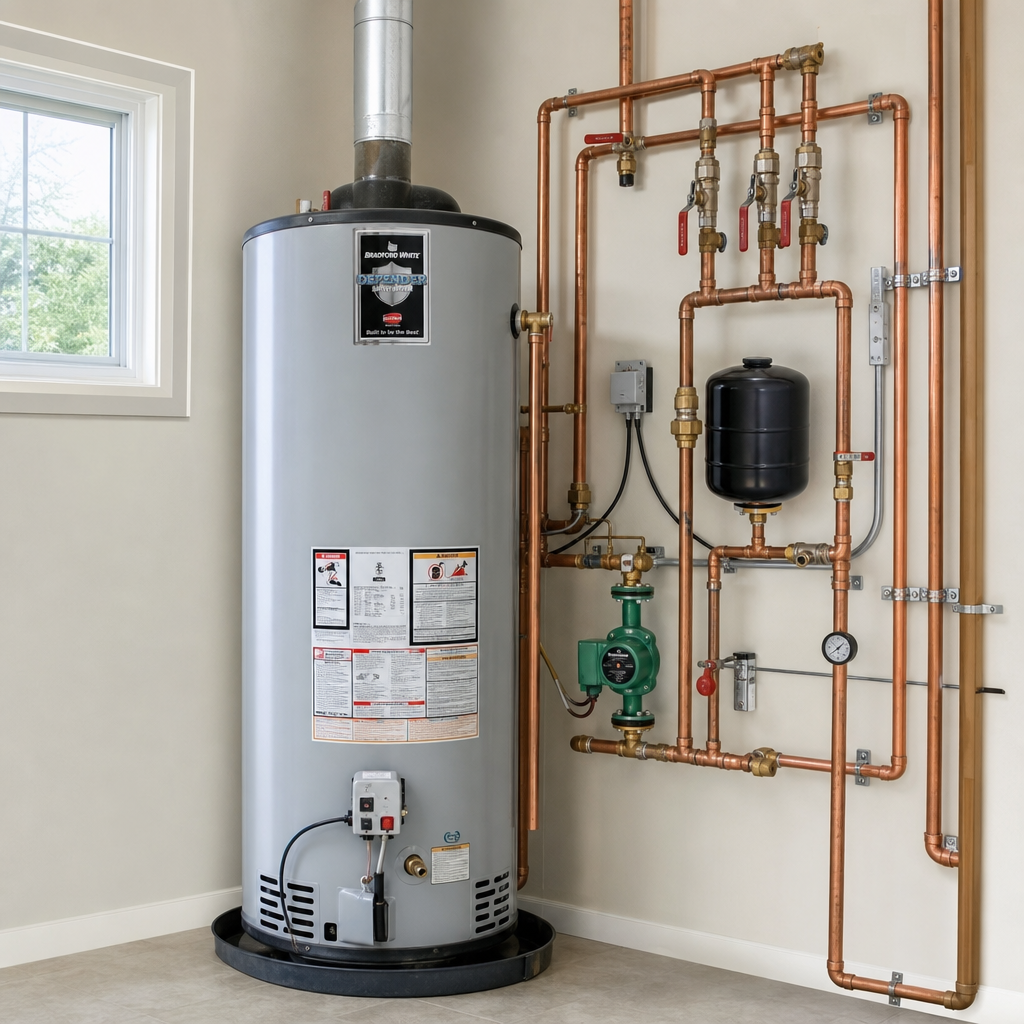 Installation chauffe-eau