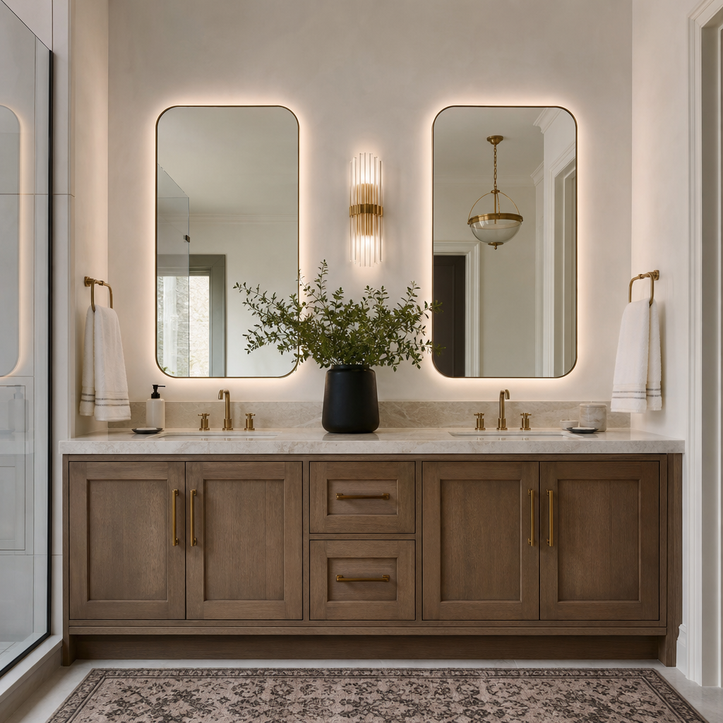 Double vasque design